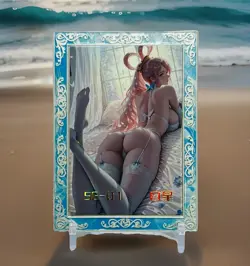 Shirahoshi One Piece Character Spicy Waifu Metal Card Bookend 60/60 🥰🌶❤‍🔥🔥 - Image 1