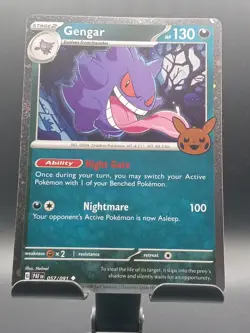 Gengar #57/91 Cosmos Holo Pokemon Card TCG Halloween Trick Or Trade 2024 - Image 2