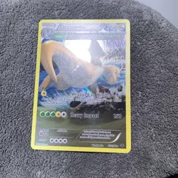 Pokemon TCG Dragonite Full Art Holo Card Roaring Skies 52/108 LP - Image 3