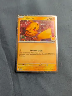 Pikachu (Pokemon Day 2026) 051/162 Miscellaneous Cards & Products Holo - Image 1