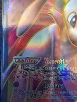 Mew EX Full Art Ultra Rare Holo Dragons Exalted Pokemon Card 120/124 - Image 3