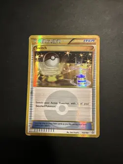 Switch (Secret Rare) 163/160 XY-Primal Clash Holo Pokemon TCG MP - Image 1