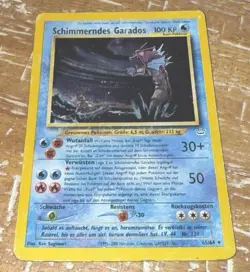 Pokemon TCG Shining Gyarados Holo Card Neo Revelation 65/64 HP/DMGD - Image 1