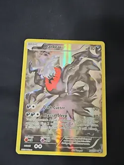 Pokemon Darkrai XY114 Black Star Promo 2016 Full Art Card TCG - Image 1