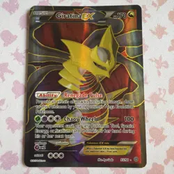 Giratina EX 93/98 Ultra Rare Full Art XY Ancient Origins Pokemon Card LP/MP - Image 1