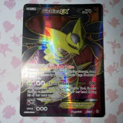 Giratina EX 93/98 Ultra Rare Full Art XY Ancient Origins Pokemon Card LP/MP - Image 2
