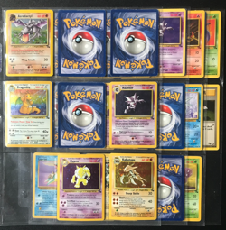 FOSSIL Set near complete 1999 vintage Pokemon trading cards - Image 1