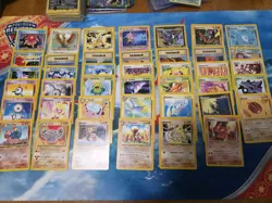 VINTAGE Pokemon NEO Revelation 41 Card C/UC/R Partial Set NO Duplicates 5 RARES - Image 2