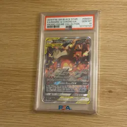 Reshiram & Charizard GX SM201 Sm Holo Promo Card PSA Gem Mint 10. 🧼12 cert 🧼 - Image 2