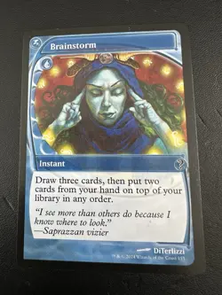 Brainstorm (Future Sight) Mystery Booster 2 MTG Magic The Gathering NM - Image 1