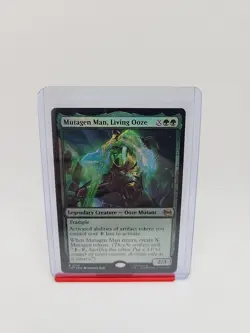 MTG Teenage Mutant Ninja Turtles - Mutagen Man, Living Ooze #124 - Foil - Image 1