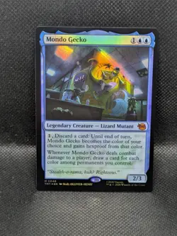 Mondo Gecko - M - 46 - MTG: Teenage Mutant Ninja Turtles - Foil - Image 1