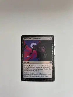 MTG: Teenage Mutant Ninja Turtles - Shredder's Technique #77 - FOIL - Image 1