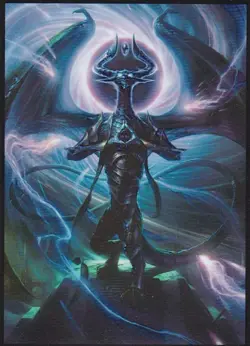 “MTG War of The Spark”Nicol Bolas Dragon-God Deck Protector Sleeves 60ct for Mag - Image 1