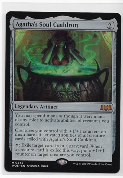 Agatha's Soul Cauldron Wilds of Eldraine Regular (LP) #0242 - Image 1