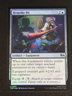 MTG Teenage Mutant Ninja Turtles Bespoke Bo Foil 0031 NM - Image 1