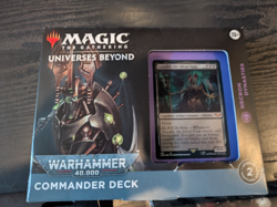 3 SEALED Warhammer MTG commander Decks - NEW - Image 1