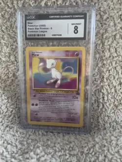 Pokemon TCG 2000 Black Star Promo Mew #8 Mint Condition - Image 1