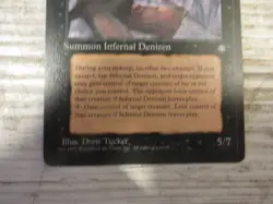 1x Infernal Denizen - Ice Age - NM - English - OOP MTG - Image 3