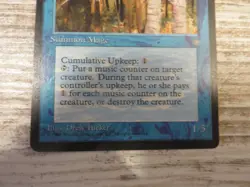 1x Musician - Ice Age - NM/EX - English - OOP MTG - Image 2