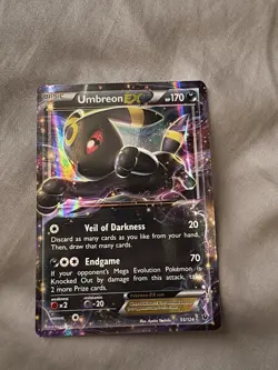 Pokemon Umbreon EX 55/124 Fates Collide - Image 1
