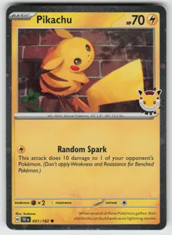 GGC - 6 Pikachu (Pokemon Day 2026) 051/162 Common Miscellaneous Cards & Products - Image 1