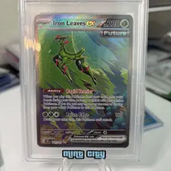 2024 POKEMON TEF EN-TEMPORAL FORCES #203 IRON LEAVES EX PSA 10 - Image 2