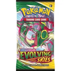 1X Evolving Skies Booster Pack Pokemon New Factory Sealed English 820650808777 - Image 1