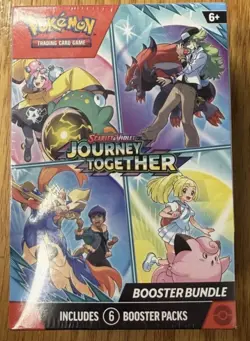 POKEMON JOURNEY TOGETHER BOOSTER BUNDLE FACTORY SEALED BOX - Image 1