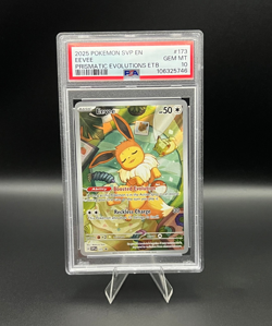 Eevee #173 PSA Gem Mint 10 - Pokemon Prismatic Evolutions Promo - Image 1