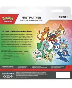Pokemon First Partner Illustration Collection Series 1 Promo Box Booster - Image 2