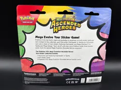 Pokemon Mega Evolution-Ascended Heroes Tech Sticker Collection Booster Pack - Image 2
