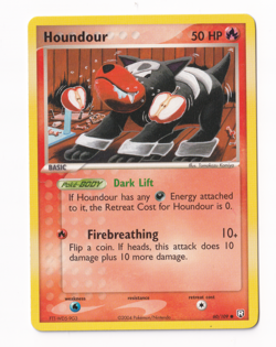 Houndour #60 Pokemon TCG EX Team Rocket Returns Common NEAR-MINT condition - Image 2