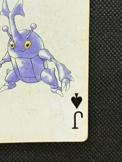 Pokemon Heracross Jack of Spades Gold Deck Ho-oh Playing Card Poker Nintendo - Image 4
