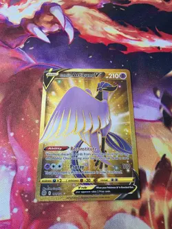 Pokemon Galarian Articuno V 181/172 Secret Rare Gold Brilliant Stars - Image 3