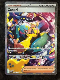 Pokemon TCG Ascended Heroes Canari 291/217 Special Illustration Rare - NEAR MINT - Image 1