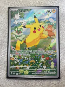 Pikachu SVP 088 Black Star Promo - 2024 Pokemon Paldea Adventure Chest NM/M TCG - Image 1