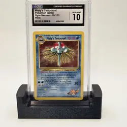 Misty's Tentacruel Pokemon Gym Heroes 10/132 Holo Rare CGC 10 English TCG - Image 1