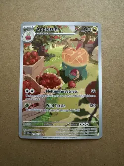 Pokemon TCG - Appletun 211/191 Surging Sparks - Illustration Rare Holo - - Image 1