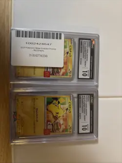 McDonald's 2025 Pokemon Promotion Pikachu #020/M-p CGC 10 Gem Mint 2 Copies - Image 2