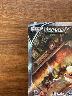 Pokemon Flareon V Single Strike Full Art Promo Holo SWSH179 Sword & Shield - Image 3