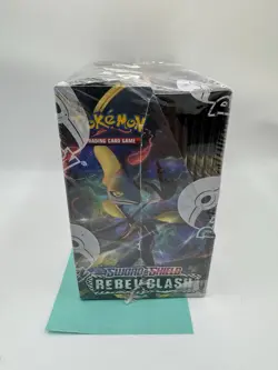 Pokemon Sword & Shield Rebel Clash Booster Box - Image 4