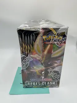 Pokemon Sword & Shield Rebel Clash Booster Box - Image 5