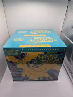 Pokemon TCG Ascended Heroes Elite Trainer Box SEALED (Lot Of 2) - Image 1