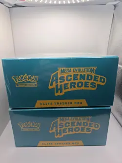 Pokemon TCG Ascended Heroes Elite Trainer Box SEALED (Lot Of 2) - Image 4