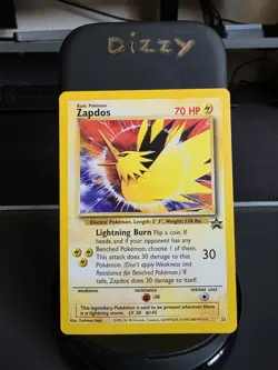 Zapdos 23/53 Pokemon TCG WOTC Black Star Promo Vintage 1999 Basic - Image 1