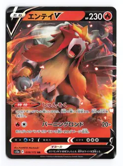 Entei V 019/172 VSTAR Universe 2022 Double Rare Japanese Pokemon TCG NM/LP - Image 1