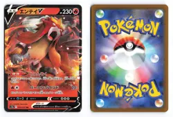 Entei V 019/172 VSTAR Universe 2022 Double Rare Japanese Pokemon TCG NM/LP - Image 3