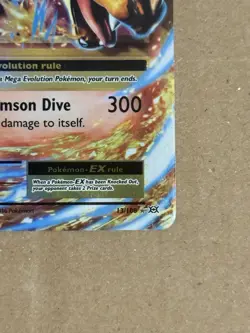 Pokemon TCG M Charizard EX 13/108 Evolutions Ultra Rare Mega Holo 2016 - Image 4