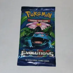 RARE Pokemon XY Evolutions Booster Pack Venusaur - Image 1